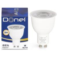 Donel Светодиодная лампа 9Вт, MR16, 220В, GU10, 4000K, 720Лм, Ra>80, 60°, D50хH65мм, Dim Triac, DN03003N9GU10Dim