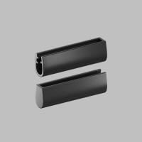 TR5520-BK Наконечник для трека-ремня Belty, серия Base, IP20, черный, пластик