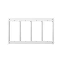 Simon Cima 500 Белая Рамка в люк 52050104-..., 52052104-…