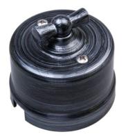 BIRONI Лизетта Пластик Серебряный Выключатель проходной 1-кл