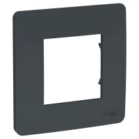 SE Unica Studio Антрацит Рамка 1-ная