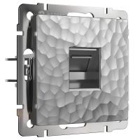 Розетка Ethernet RJ-45 (Hammaer серебряный) W1281006