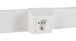 SPL Суппорт для кабель-канала 75х20 для ЭУИ Mosaic 45х45 1 пост 2 модуля (030378 - SPL - 075007S)