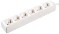 IEK Удлинитель У06 6 мест 2Р+PЕ/3метра 3х1мм2 16А/250