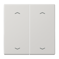 JUNG Клавиши для сдвоенной кнопки BCU светло-серые