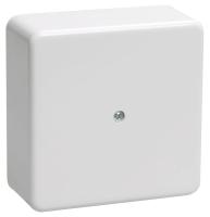 IEK Коробка КМ41222 распаячная для о/п 100х100х44мм белая(с контактной группой)