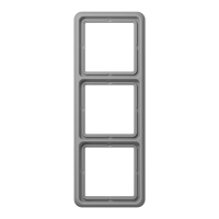 JUNG CD Серая Рамка 3-ая ударопрочная