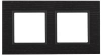 ЭРА 14-5302-05 Elegance Черн.дерево/антрацит Дерево Рамка 2-ая