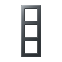 JUNG A550 Матовый антрацит Рамка 3-ая для вертикальной и горизонтальной установки