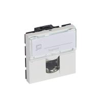 Legrand Mosaic Розетка комп. 2М RJ45 UTP кат.5e
