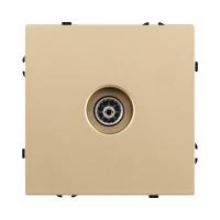 Розетка спутниковая SAT, золотой Kollinger Eclipse EC-021GD