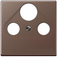 JUNG A 500 Мокка Накладка TV-SAT-FM розетки