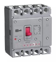 DEKraft Силовой авт. выкл. с электрон. расц. 4P 160А 50кА ВА-333E