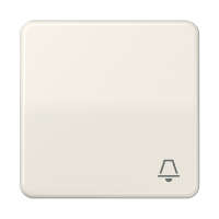 JUNG CD Бежевая Клавиша для 1-ая с символом ЗВОНОК ударопрочная