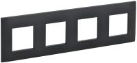 IEK SKANDY Графит Рамка 4-ая SK-F04G