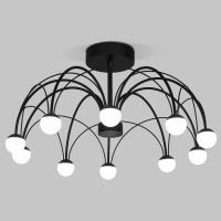 Потолочный светодиодный светильник 90035/10 LED черный Eurosvet Ragno