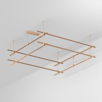 Arlight Основание ART-APRIORI-QUADRAT-2-ROD-400-2000x2000 (GD) (IP20 Металл, 3 года)