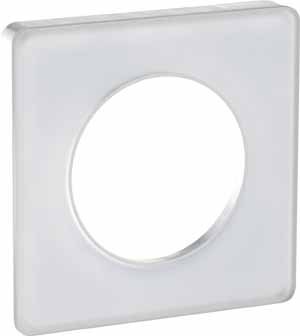 SE Odace Прозрачный Матовый Бел Рамка 1-ая