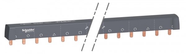 SE Acti 9 Шинка гребенчатая 4P (NL1NL2…NL3) 24 мод.18мм 100А разрезаемая