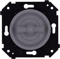 BIRONI Шедель Пластик Титан Выключатель перекрестный 1-кл (скрытый монтаж)