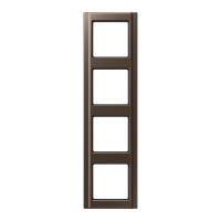 JUNG A 500 Мокка Рамка 4-ая