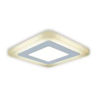 Встраиваемый светодиодный светильник Gauss Backlight с подсветкой BL120