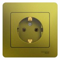 SE Glossa Фисташковый Розетка с/з (в сборе)