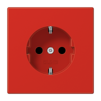 JUNG SCHUKO розетка, красный