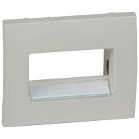 Legrand Galea Life Жемчуг Накладка 2-ой ТЛФ/комп розетки