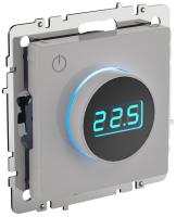 IEK BRITE BASE Белый Термостат электронный с инд. ТС10-1-БрБ (терморегулятор)