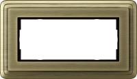Gira ClassiX Бронза/Бронза Рамка 2-ая без перегородки