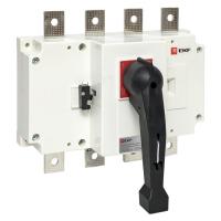 EKF Рубильник-выключатель 400A 4P c рукояткой управления для прямой установки PowerSwitch