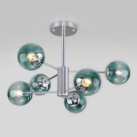 Потолочная люстра с плафонами 30166/6 хром Eurosvet Ascot