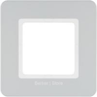 Berker Q.7 Алюминий матовый Рамка 1-местная