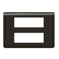 Legrand Mosaiс Рамка - Программа Mosaic - 2х6 модулей - матовая черная