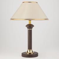 Классическая настольная лампа 60019/1 венге Eurosvet Lorenzo