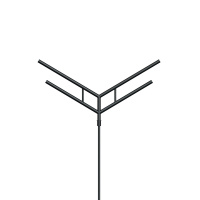 Arlight Кронштейн OXOR-SY4-3000x108-L1300 BLACK (Сталь)