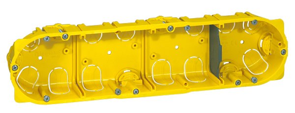 Legrand Batibox Коробка встраиваемая монтажная для сухих перегородок 4п гл.40мм