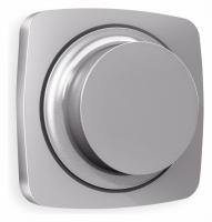 Лицевая панель OMEGA (Сталь матовый) для светорегулятора универсального QUANT OP5055