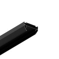 Закладной профиль под шинопровод для натяжного потолка Skylite HSBL_0193, 220В-3м, чёрный