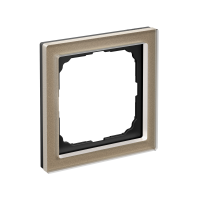 Systeme Electric ArtGallery Pure Органическое стекло Шампань Рамка 1-ая