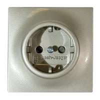 ABB BJE Impuls Шампань Розетка с/з с защитными шторками