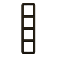 JUNG CD 500 Коричневая Рамка 4-ая