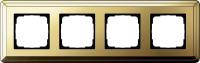 Gira ClassiX Латунь/Латунь Рамка 4-ая