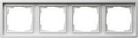 Gira F100 Бел глянц Рамка 4-ая