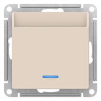 SE AtlasDesign Беж Переключатель карточный с задержкой времени, механизм