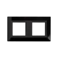 DKC Avanti Черный Металл Рамка 4 модуля
