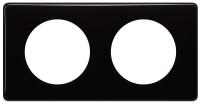 Legrand Celiane Черный глянец Рамка 2-я (2+2 мод)