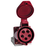 EKF PROxima Розетка стационарная наружная 125 3Р+РЕ+N 32А 380В IP44