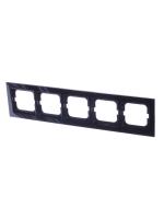 ABB BJE Axcent Черный Рамка 5-ая